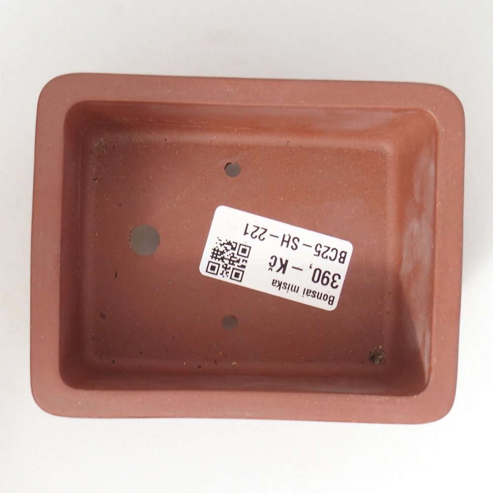 Schale 10,5 x 8 x 4,5 cm ziegelfarben