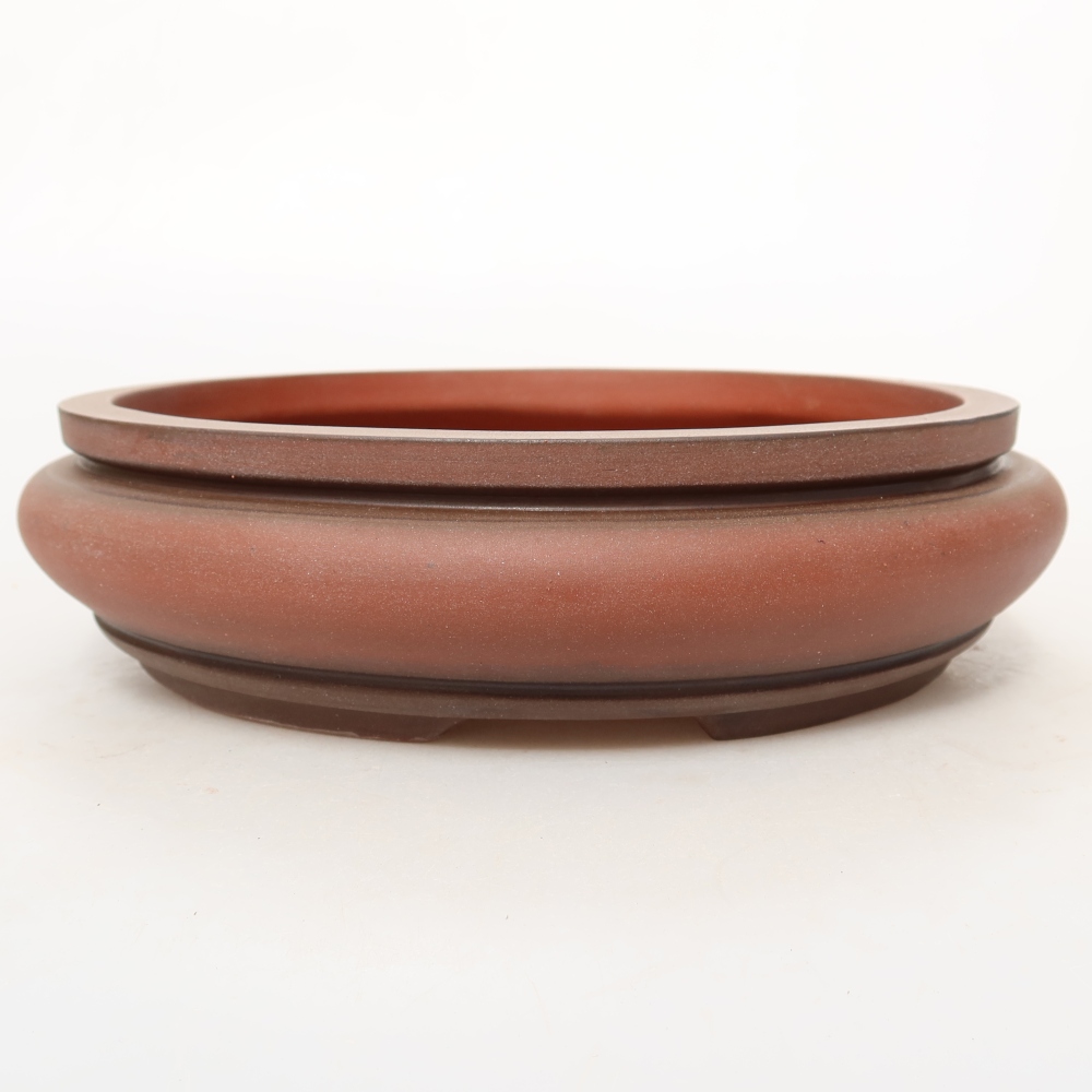 Keramikschale  22,5 x 22,5 x 6 cm, Farbe: Ziegelrot