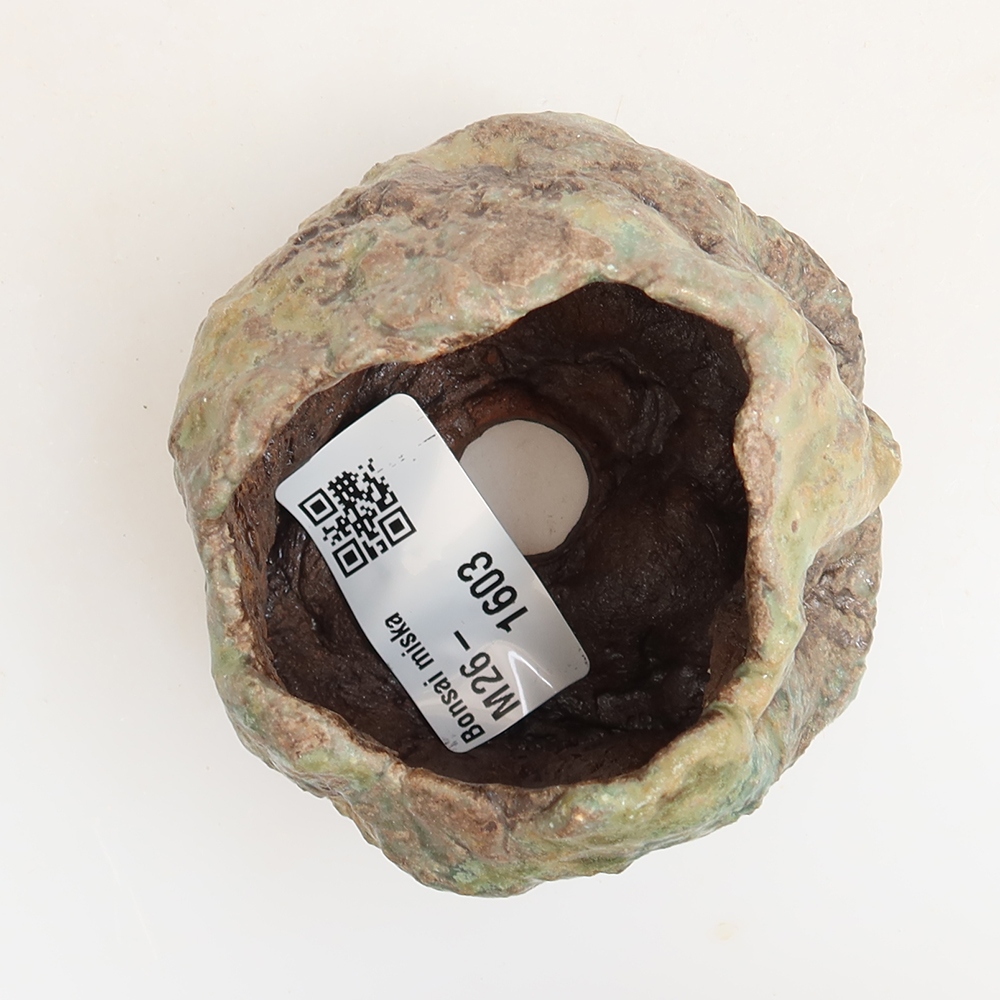 Keramikschale  5,5 x 4,5 x 6 cm , Farbe: grün