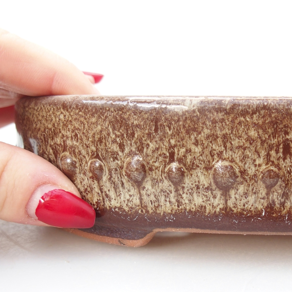 Schale 26 x 21 x 6,5 cm blau-grün