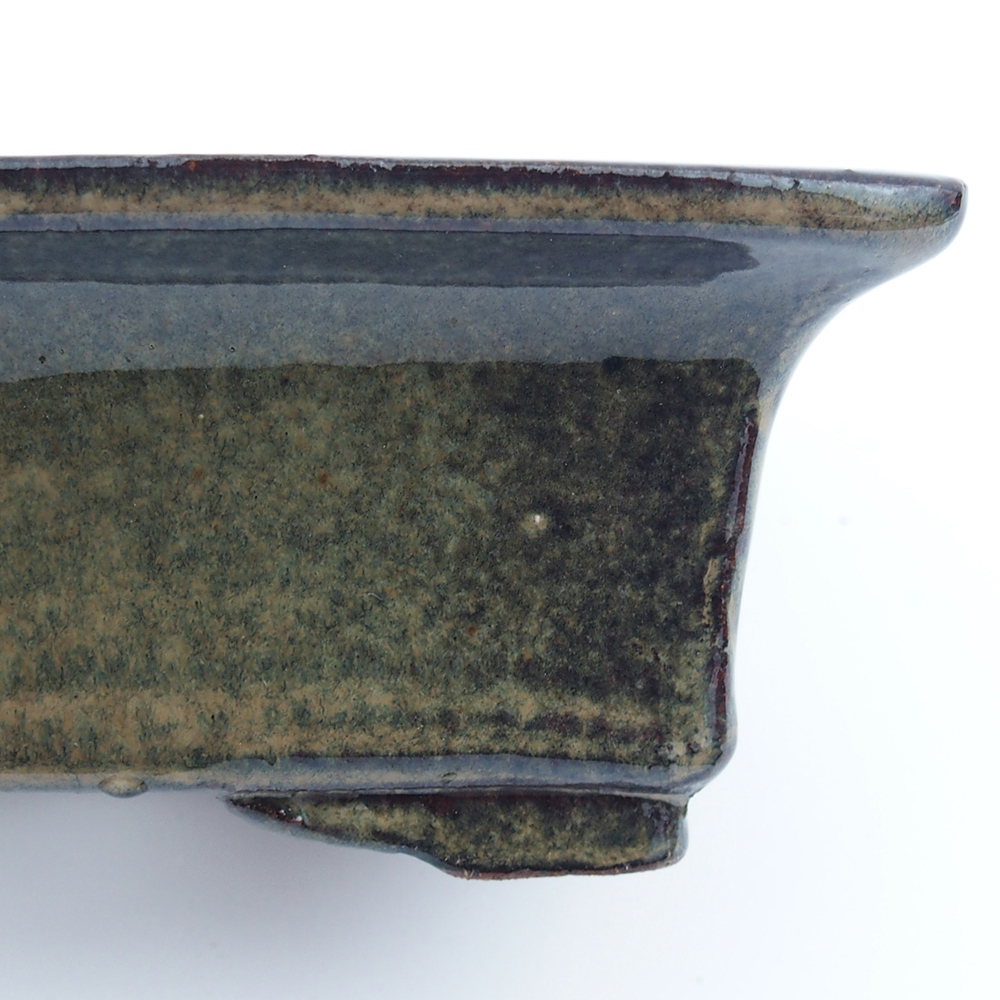 Schale 20 x 16,5 x 8 cm grau-beige