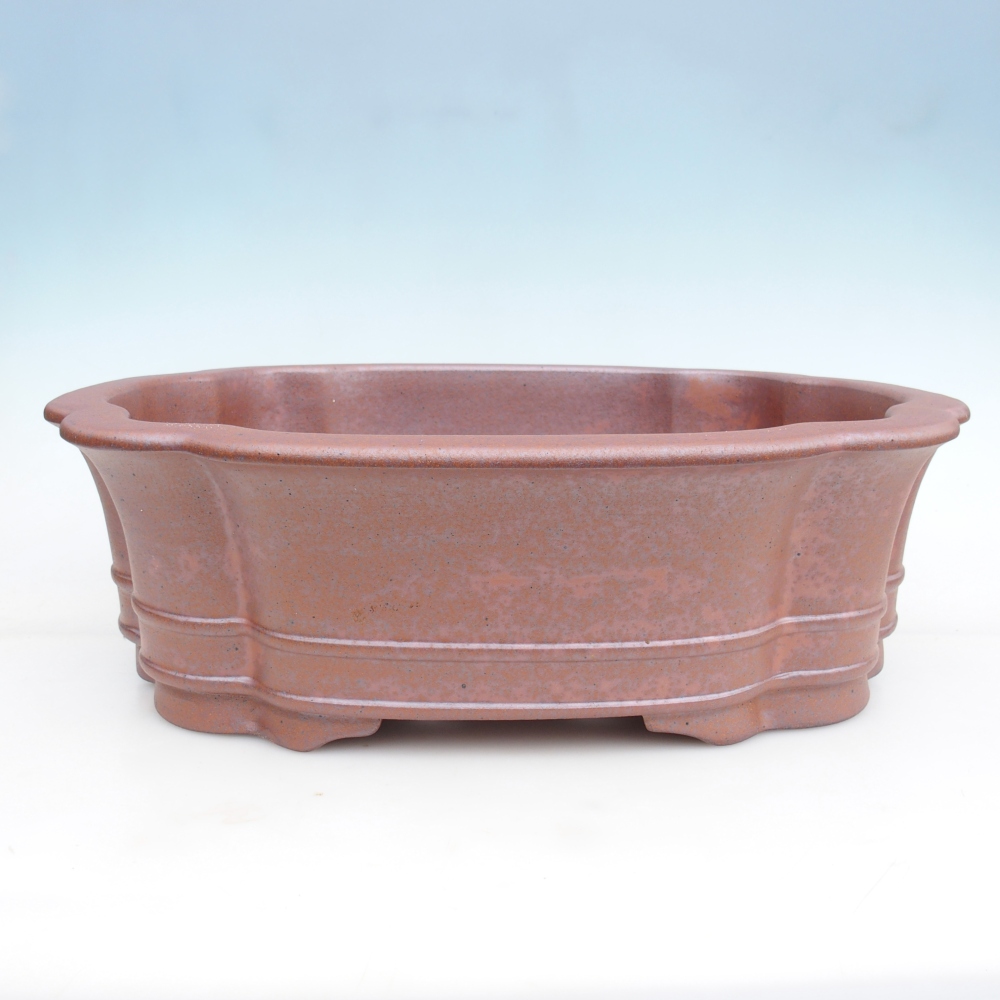 Bonsaischale aus Keramik 51 x 44 x 15,5 cm , Farbe Metall - NUR PERSÖNLICHE ABHOLUNG oder Palettentransport