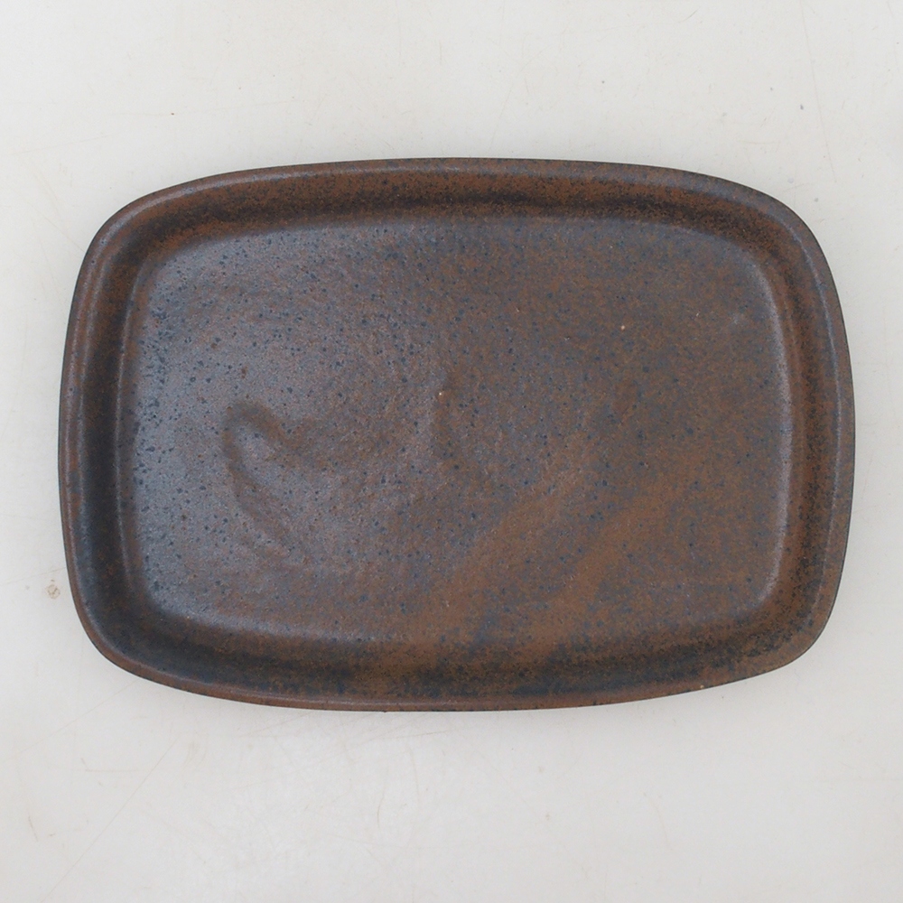 Keramikschale H02 - 17,5 x 12 x 1 cm - braun