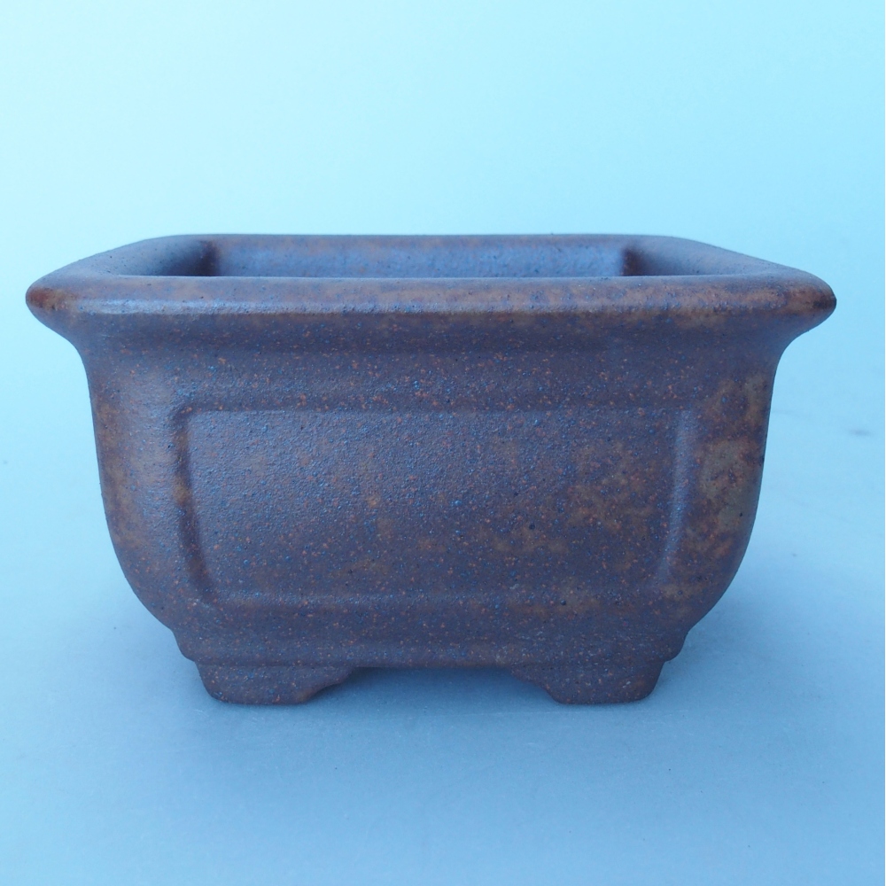 Schale 13,5 x 13,5 x 8 cm braun