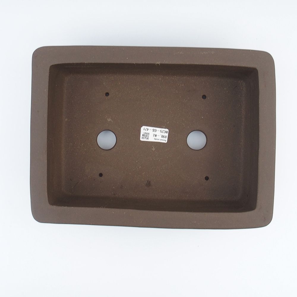 Schale 33 x 24 x 9 cm braun