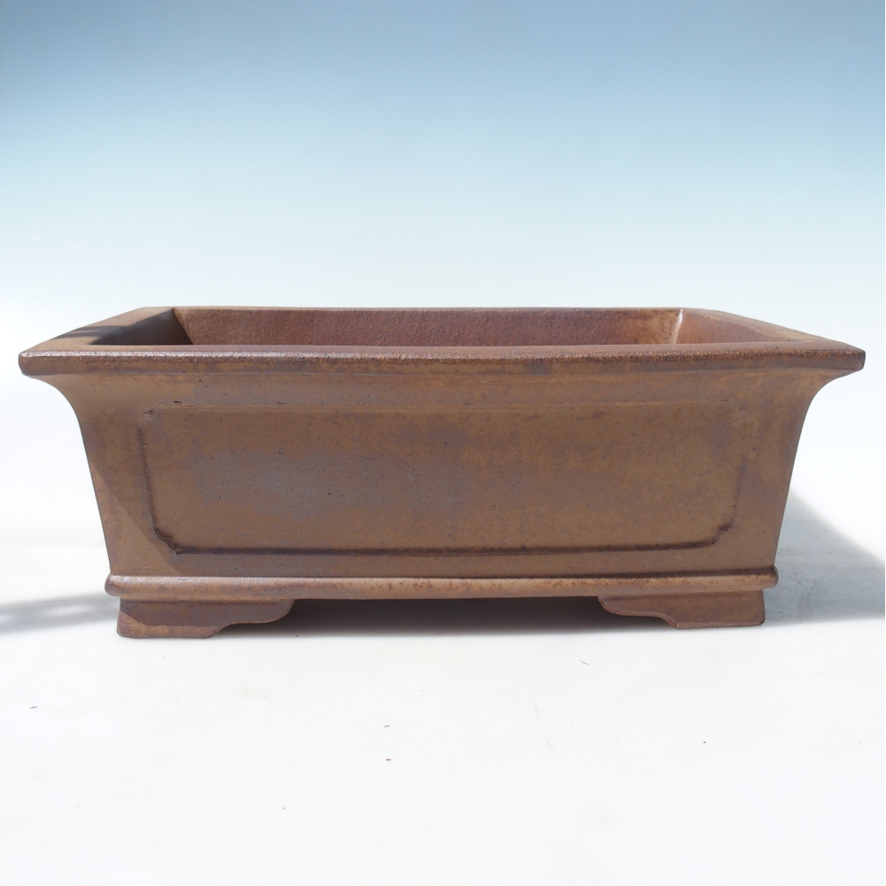 Schale 33,5 x 23 x 12,5 cm braun