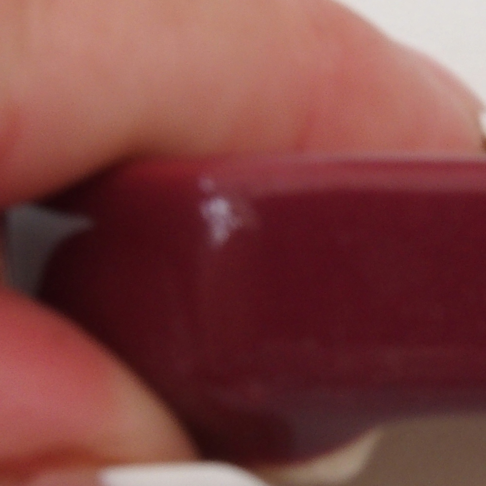 Mini-Bonsaischale 5,5 x 4 x 1,5 cm, Farbe bordeauxrot