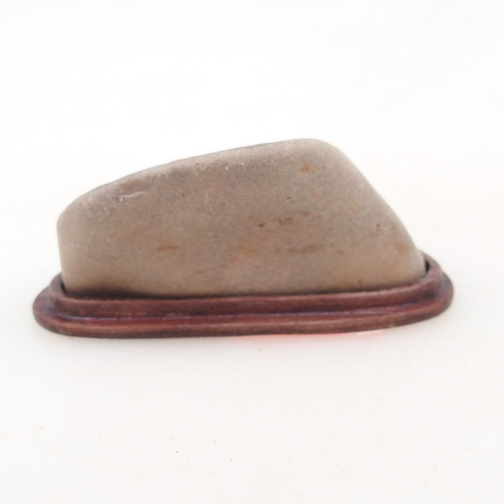 Suiseki - Stein mit DAI (Holzsockel)