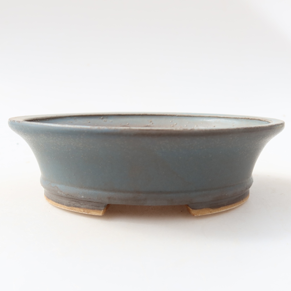 Keramik-Bonsai-Schale 14,5 x 13 x 4 cm, Farbe: Blau