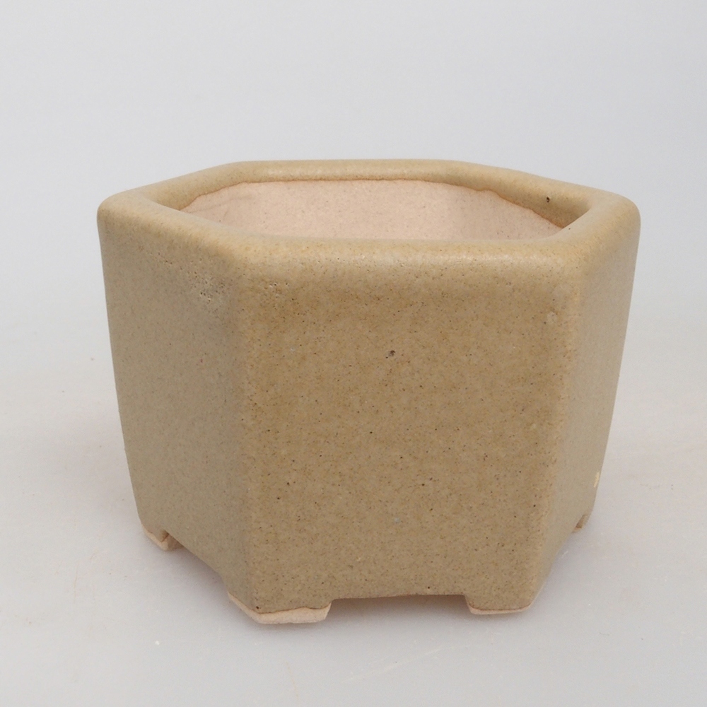 Mini-Bonsaischale 6,5 x 6 x 4 cm, braun