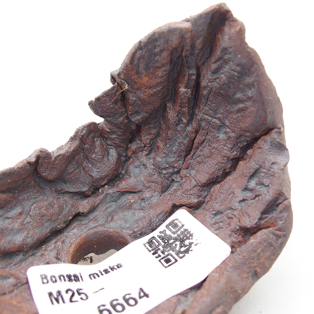 Keramikschale 7,5 x 5,5 x 6 cm , Farbe braun