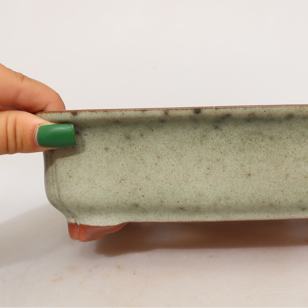 Keramikschale  24 x 17 x 6 cm, Farbe: Beige