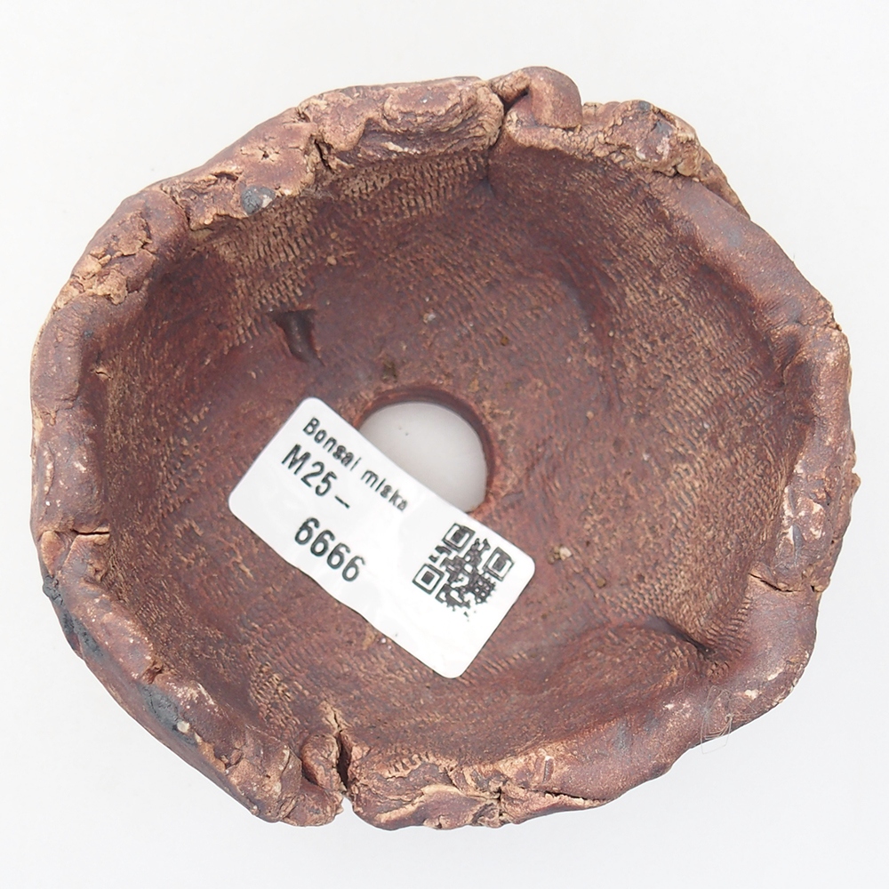 Keramikschale 9 x 8,5 x 6 cm , Farbe braun