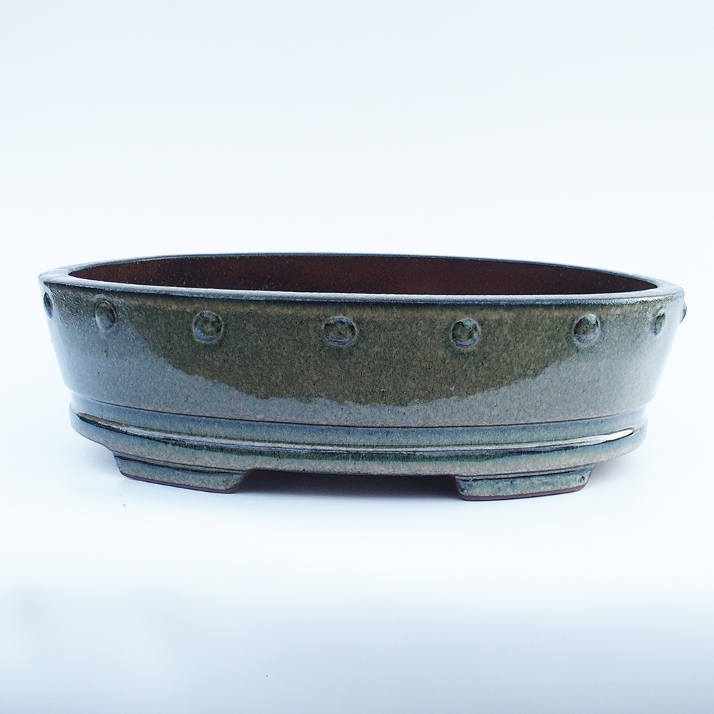 Schale 42,5 x 34 x 11,5 cm grau