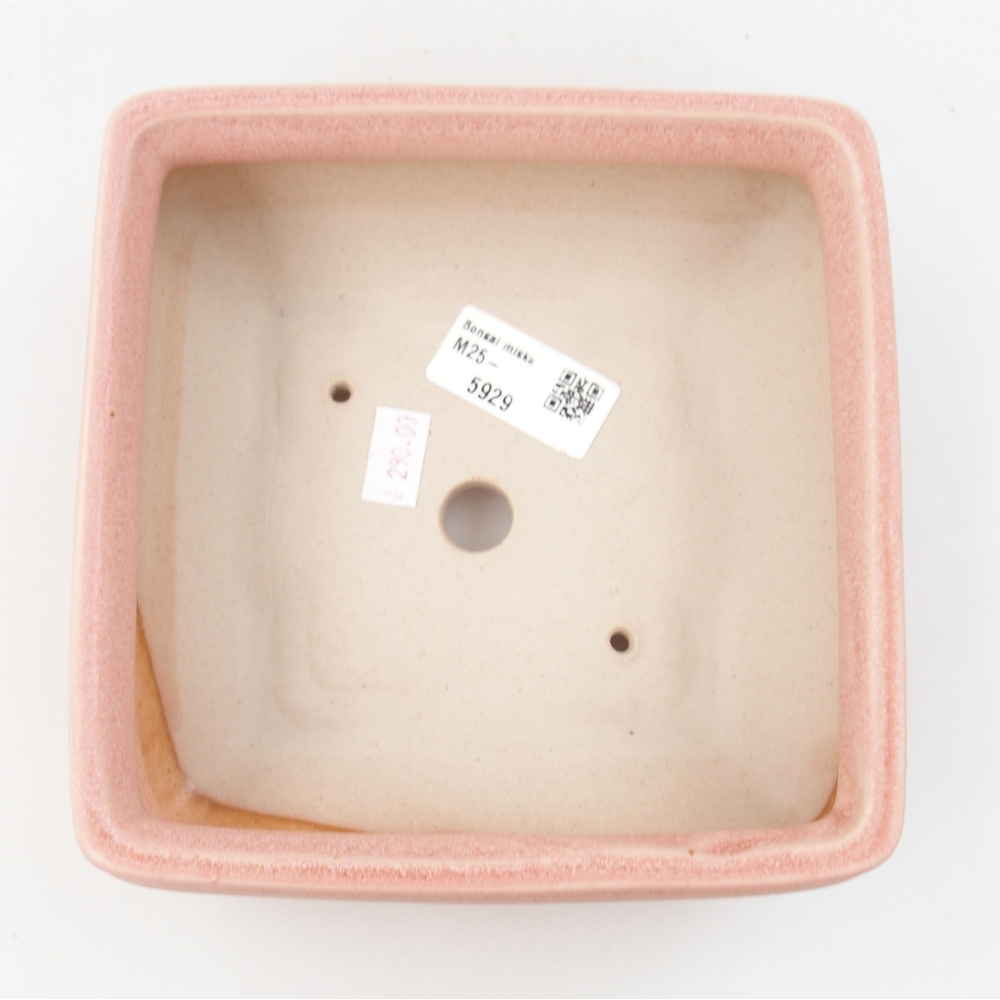 Bonsaischale aus Keramik 15,5 x 12 x 6 cm, Farbe blau