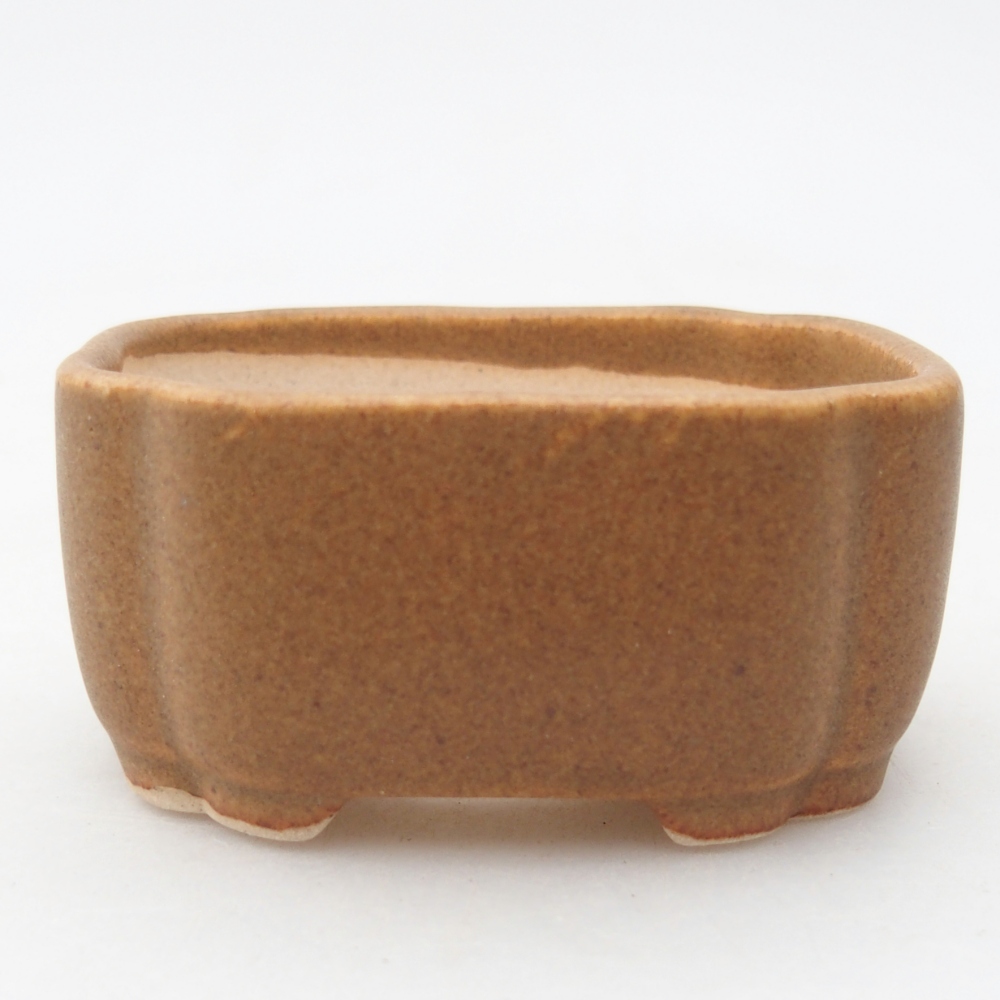 Mini-Bonsaischale 6 x 5 x 3 cm, braun