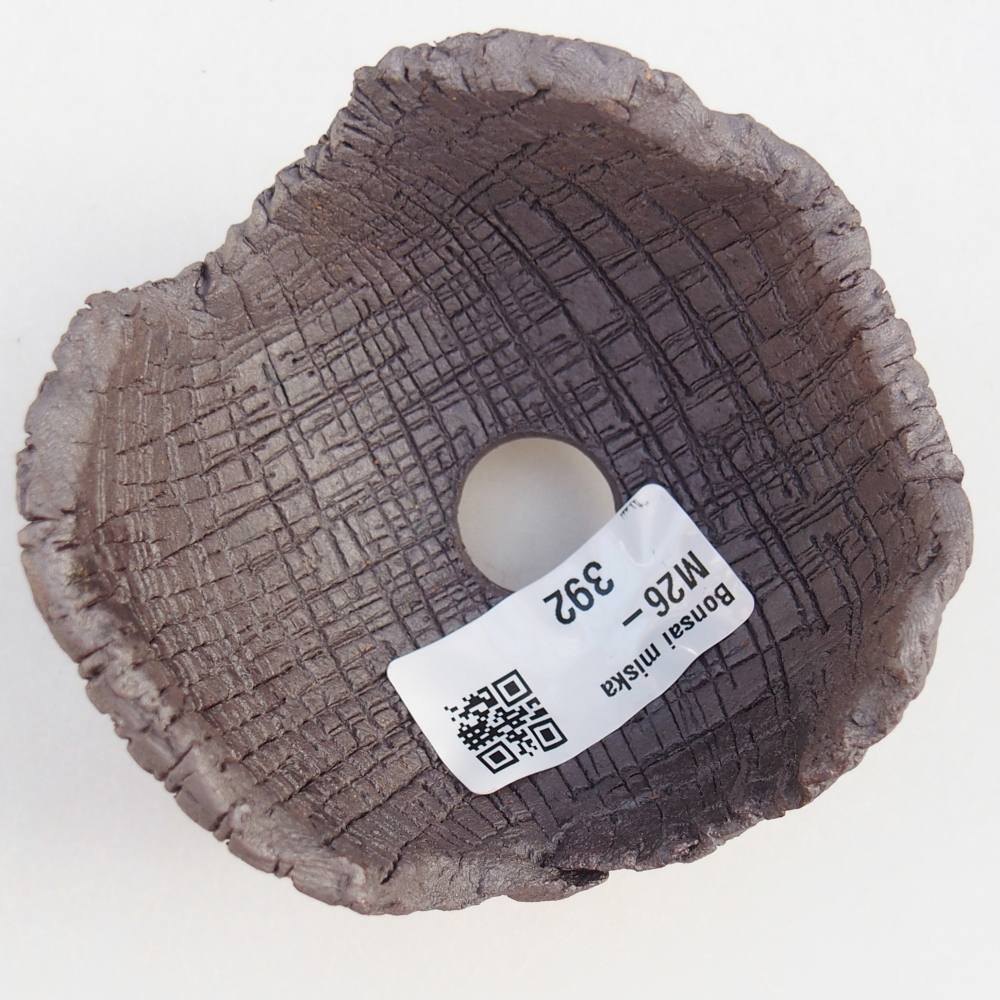 Keramikschale 8 x 8 x 6,5 cm , Metallic-Farbe