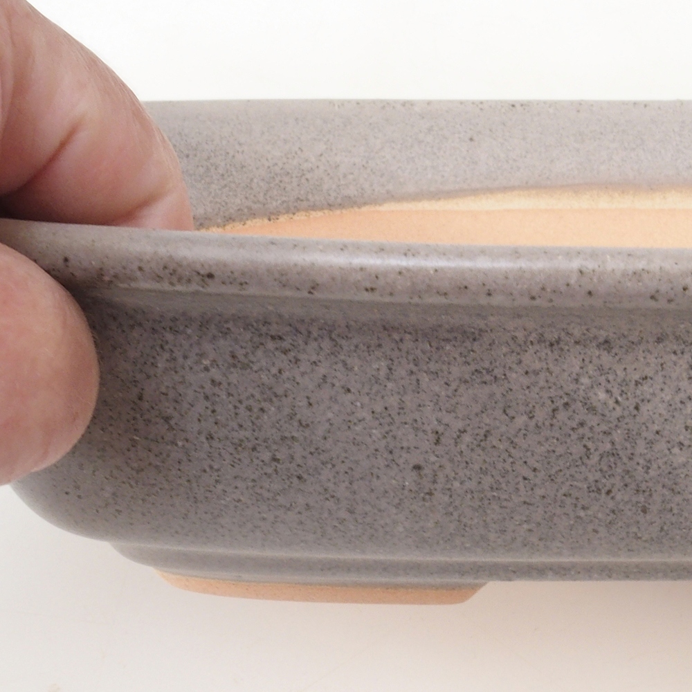 Bonsaischale H08 - 25 x 19,5 x 6 cm - beige