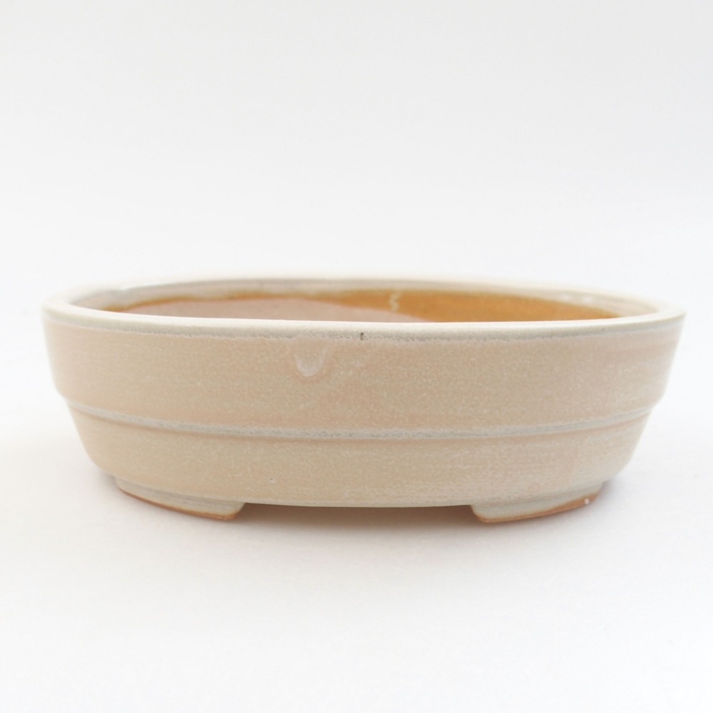 Bonsaischale aus Keramik 15,5 x 12 x 6 cm, Farbe blau