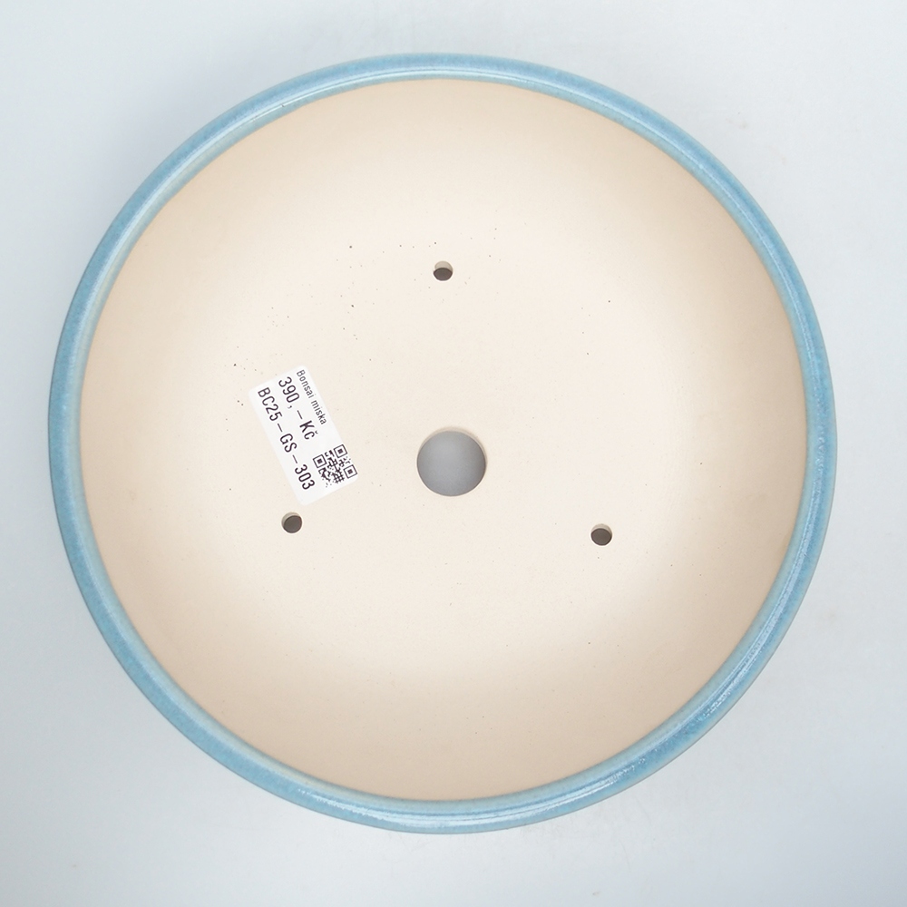 Schale 21 x 21 x 8,5 cm blau