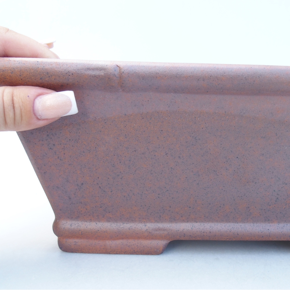 Schale 26,5 x 19 x 10,5 cm braun
