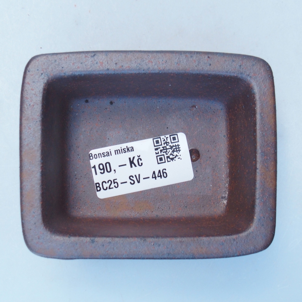 Schale 9 x 7,5 x 4 cm braun