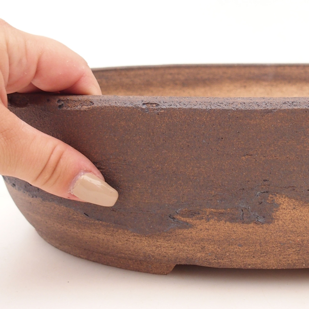 Bonsaischale 33 x 25,5 x 8,5 cm , Farbe braun