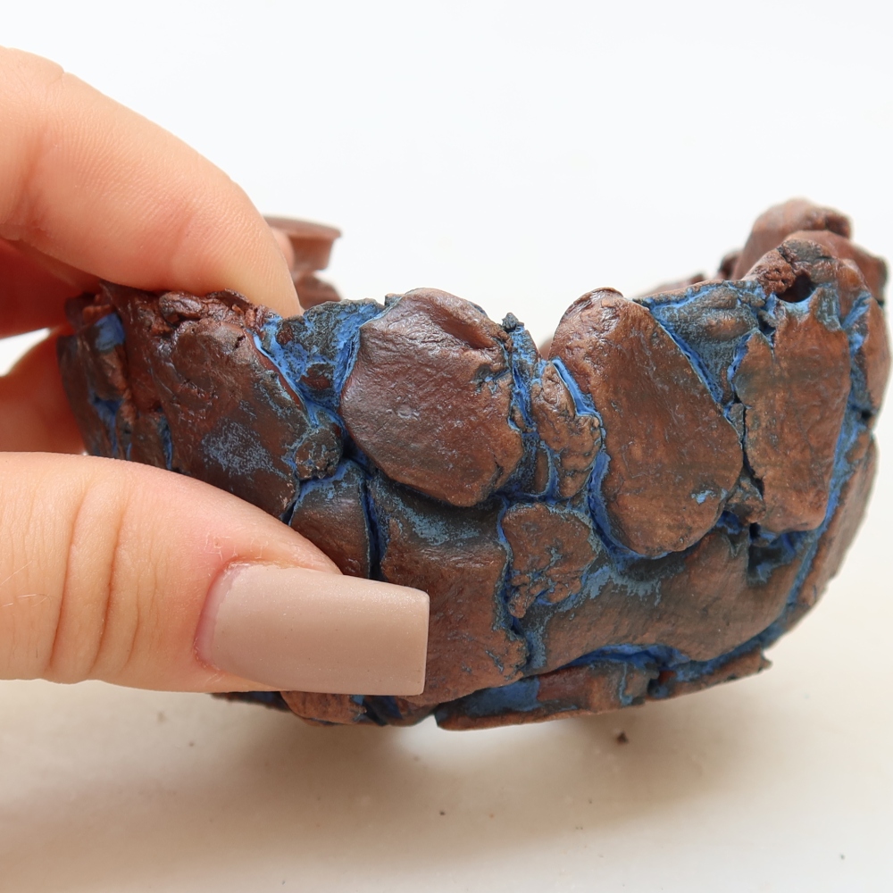 Keramikschale 9 x 8,5 x 5 cm, Farbe: Blau