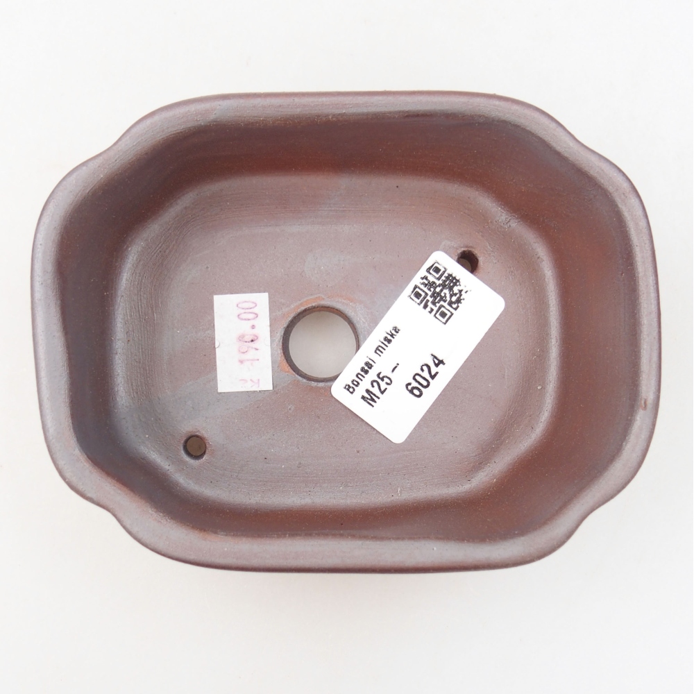 Bonsaischale aus Keramik 15,5 x 12 x 6 cm, Farbe blau