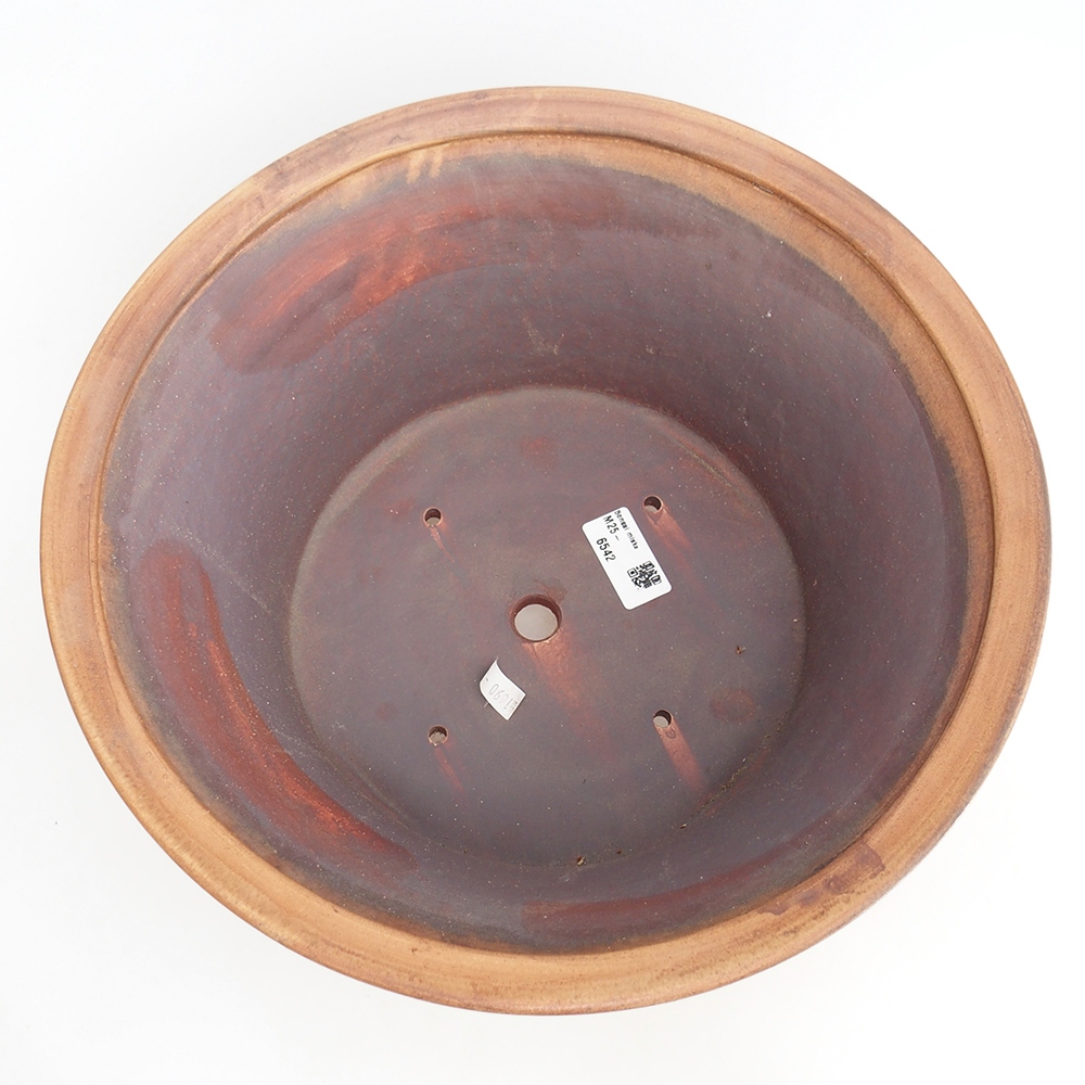 Bonsaischale aus Keramik 32 x 32 x 14 cm, rosa