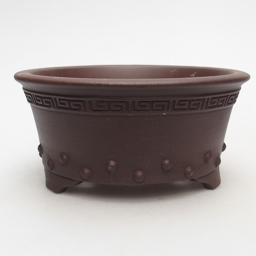 Schale 15 x 15 x 7 cm braun