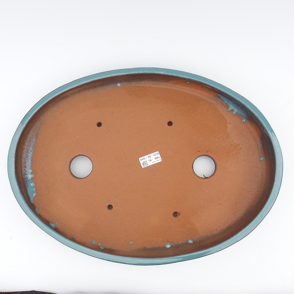 Schale 51 x 37 x 6,5 cm blau