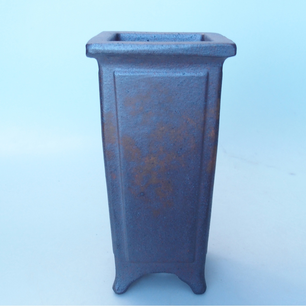 Schale 9 x 9 x 17,5 cm braun
