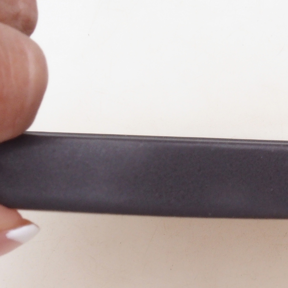 Runde Bonsai-Konsole D7-M - 24,5 x 24,5 x 1 cm - schwarz matt