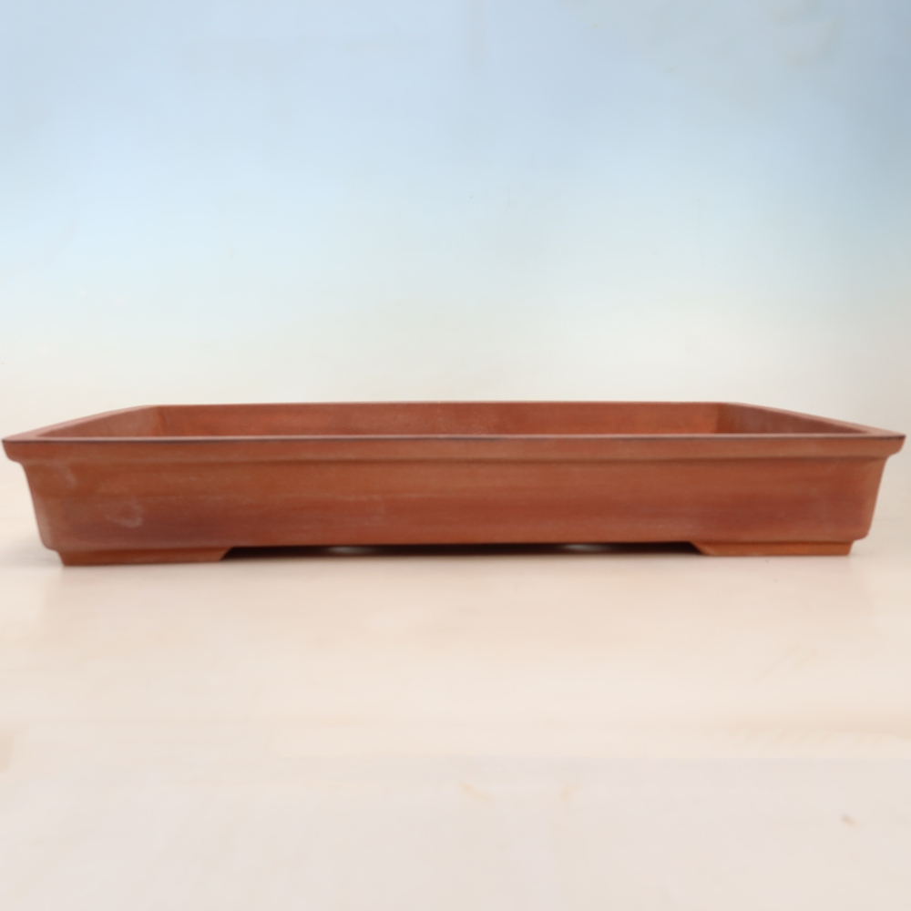 Keramikschale  45 x 29 x 6,5 cm, Farbe: Ziegelrot – NUR PERSÖNLICHE ABHOLUNG oder Transport auf Paletten