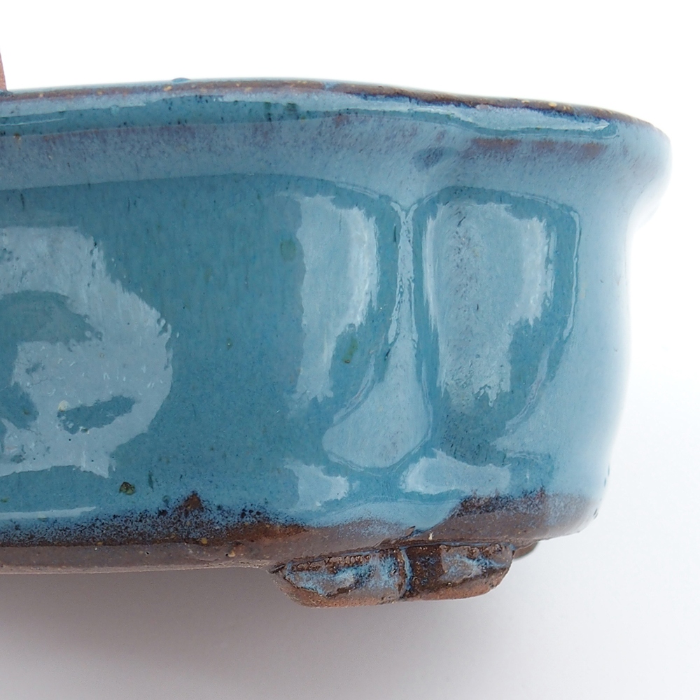 Schale 16 x 13 x 5,5 cm Farbe blau