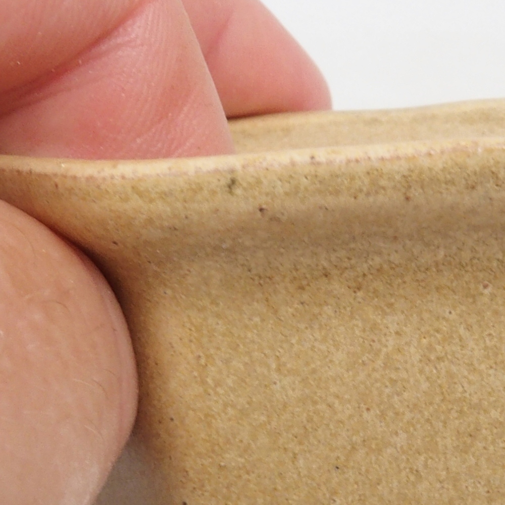 Mini-Bonsaischale 7 x 7 x 5 cm, braun