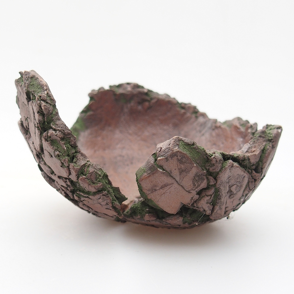 Keramikschale 9 x 9,5 x 5,5 cm , Farbe grün