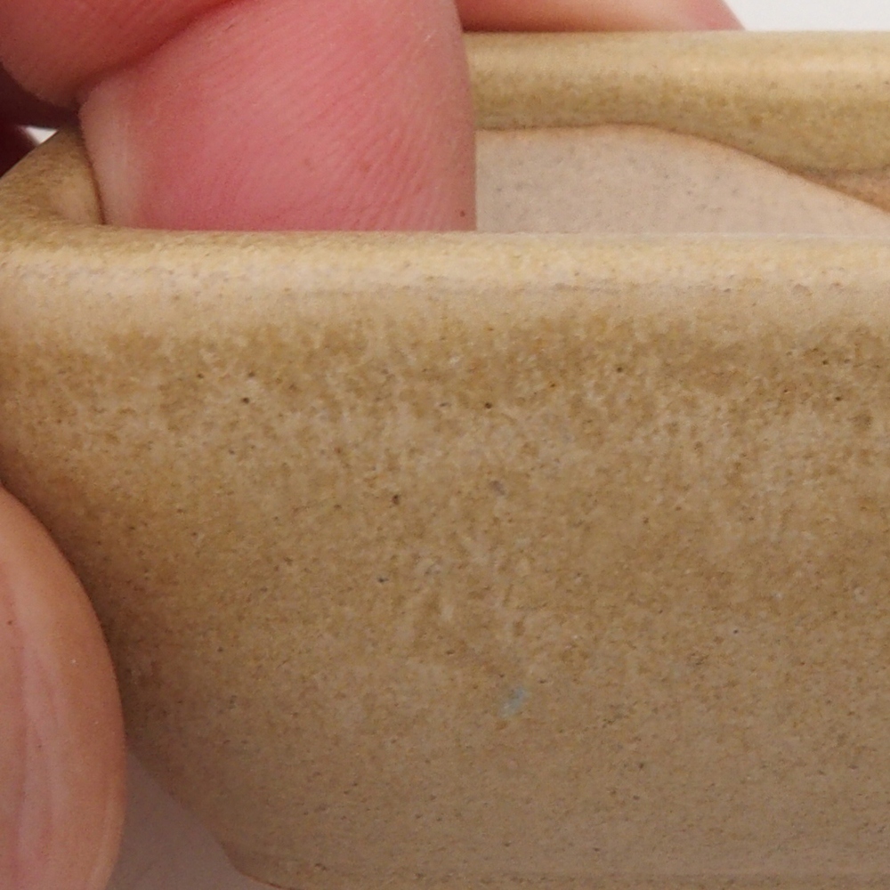 Mini-Bonsaischale 5,5 x 4,5 x 2,5 cm, braun