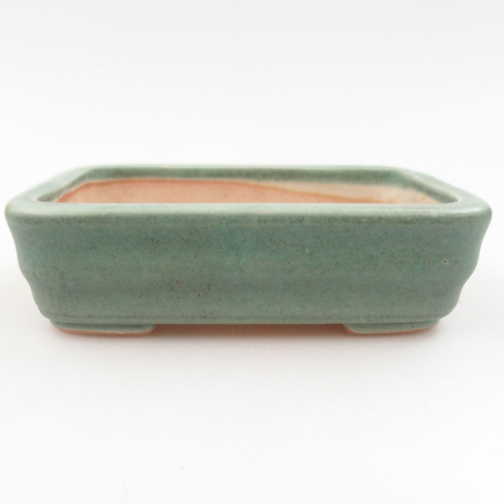 Bonsaischale aus Keramik 15,5 x 12 x 6 cm, Farbe blau