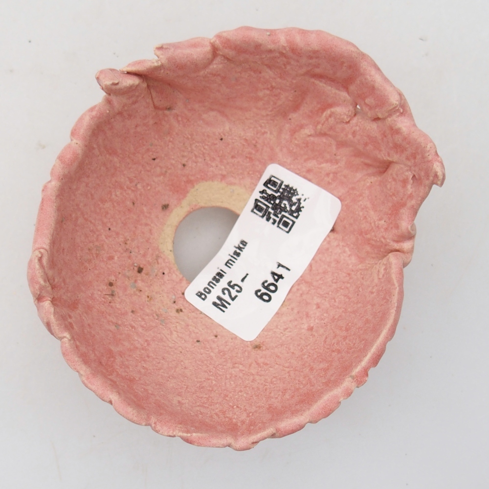 Keramikschale 8,5 x 8 x 5 cm , Farbe rosa