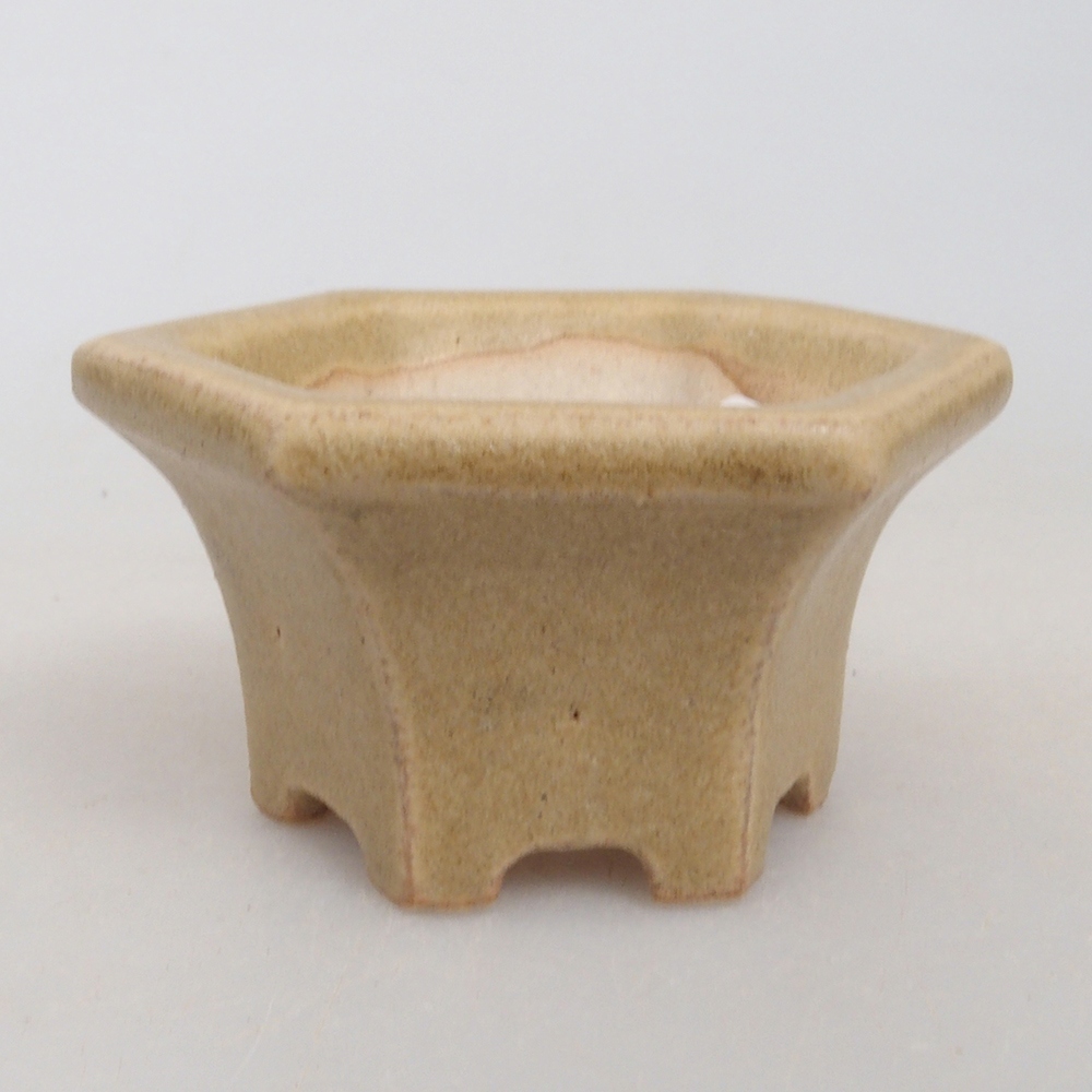 Mini-Bonsaischale 4,5 x 4,5 x 2,5 cm, braun