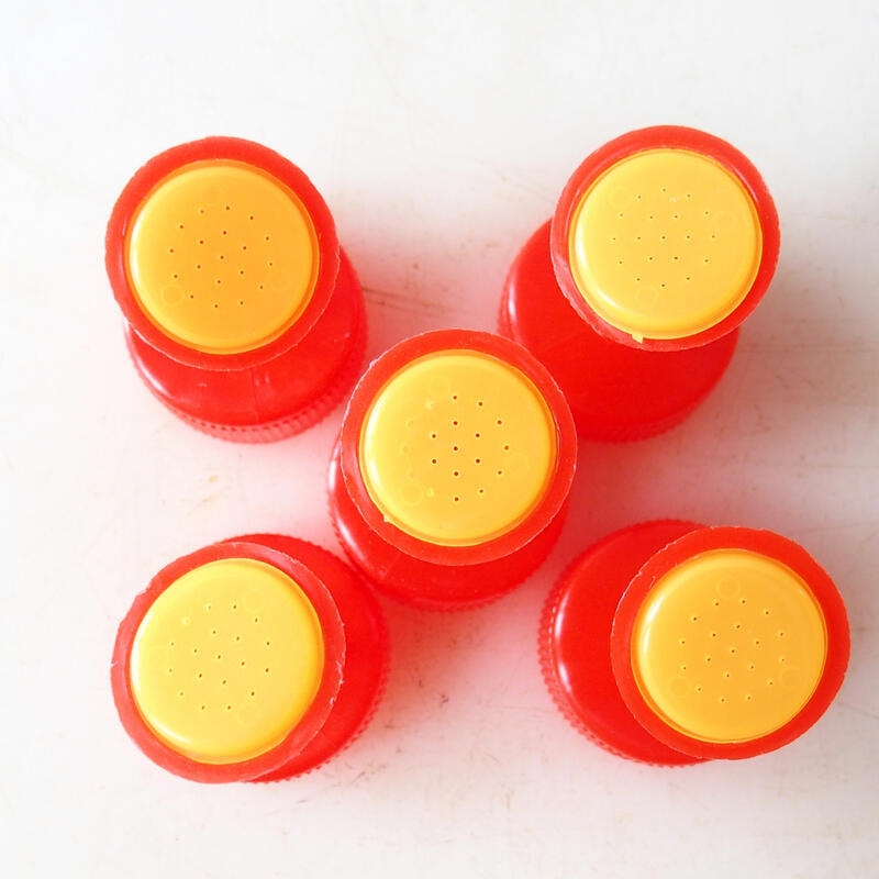 Bonsai Sprinkler für PET-Flasche 5pcs rot Sprinkler