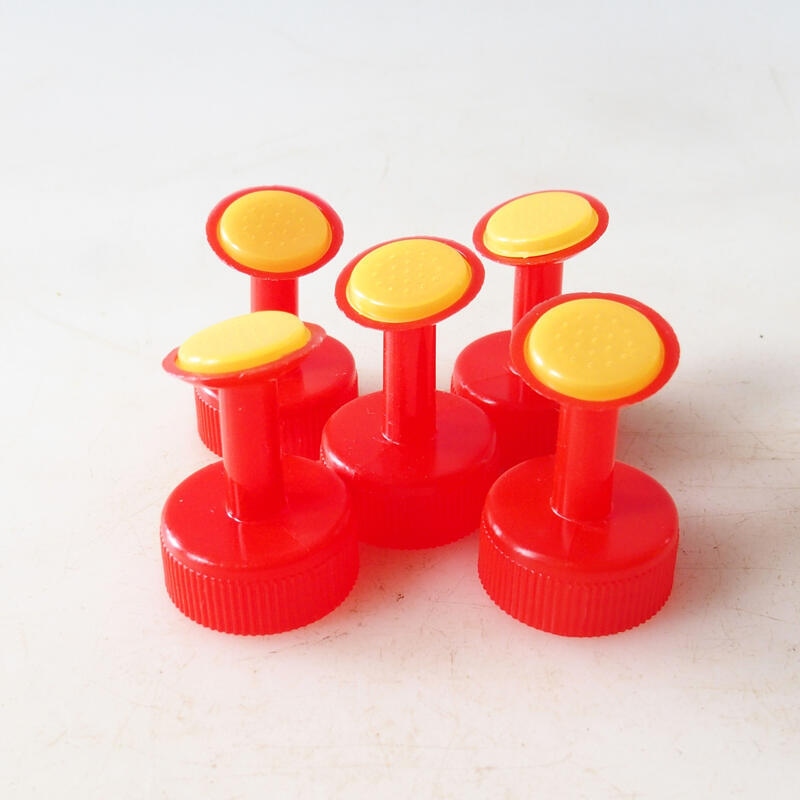 Bonsai Sprinkler für PET-Flasche 5pcs rot Sprinkler