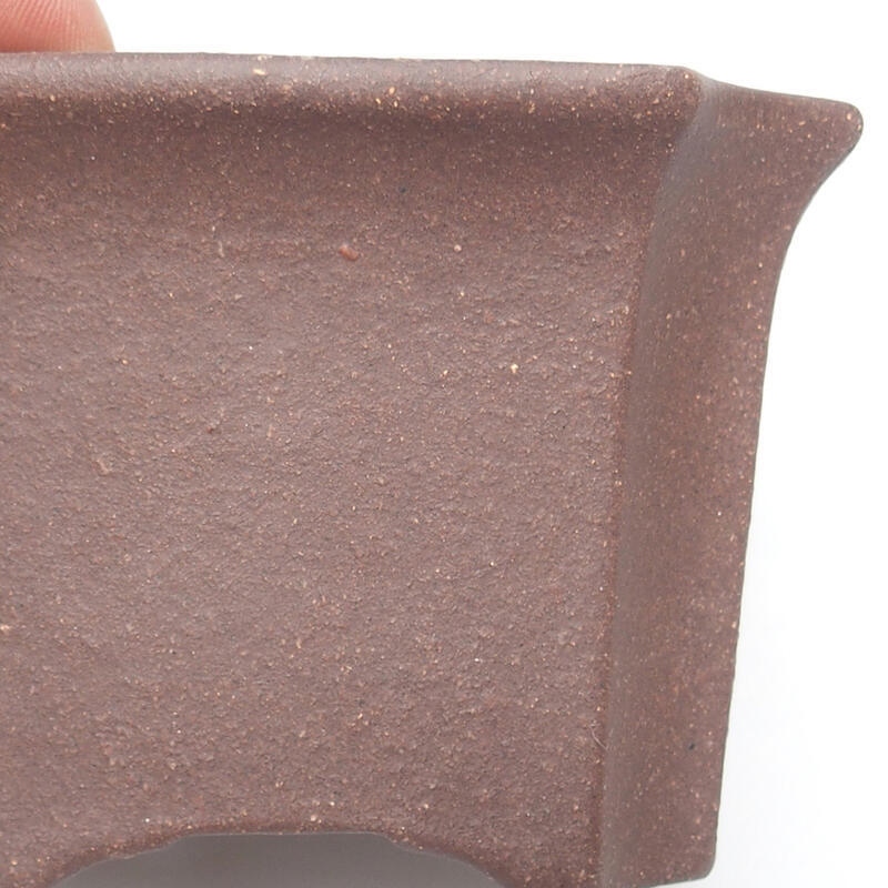 Bonsaischale 10 x 10 x 7 cm, braun