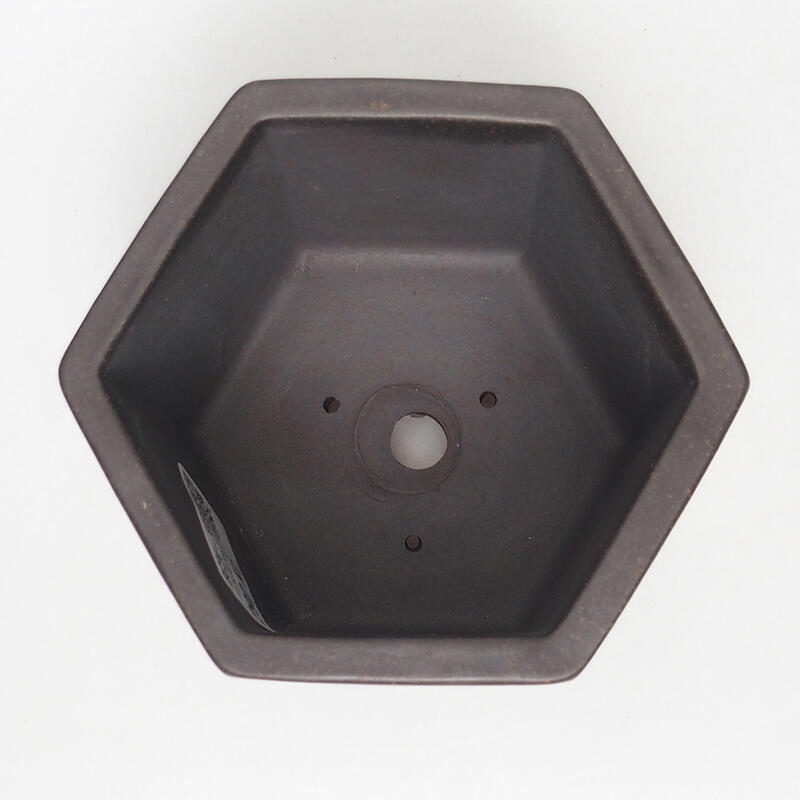 Bonsaischale 11 x 10 x 8,5 cm, Farbe braun ocker