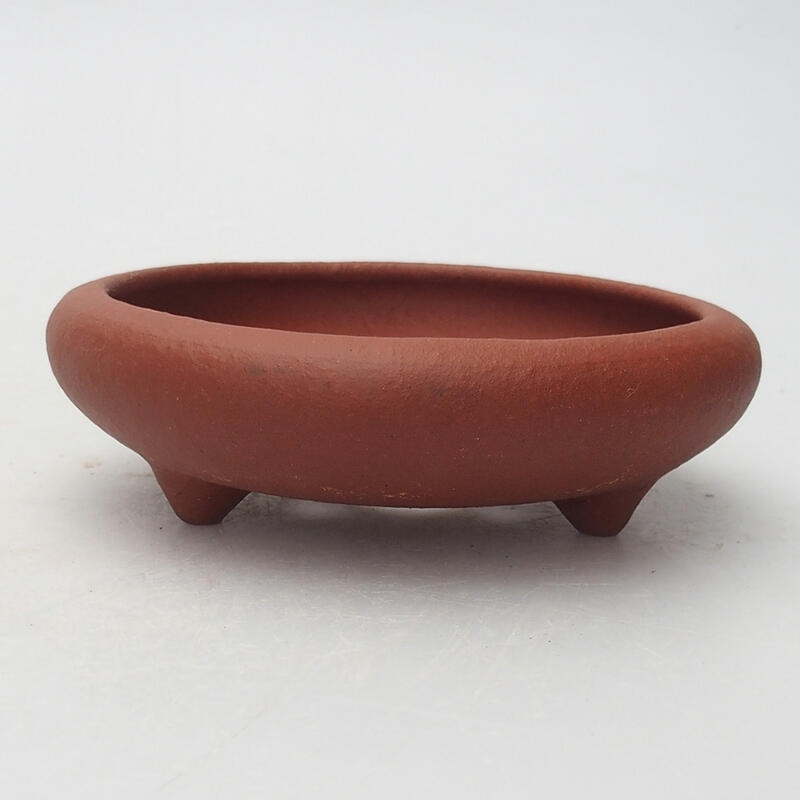Bonsaischale 11 x 11 x 3,5 cm, ziegelfarben