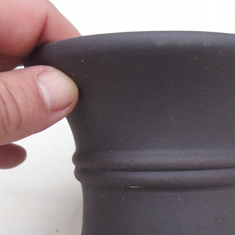 Bonsaischale 13 x 13 x 8 cm, schwarz