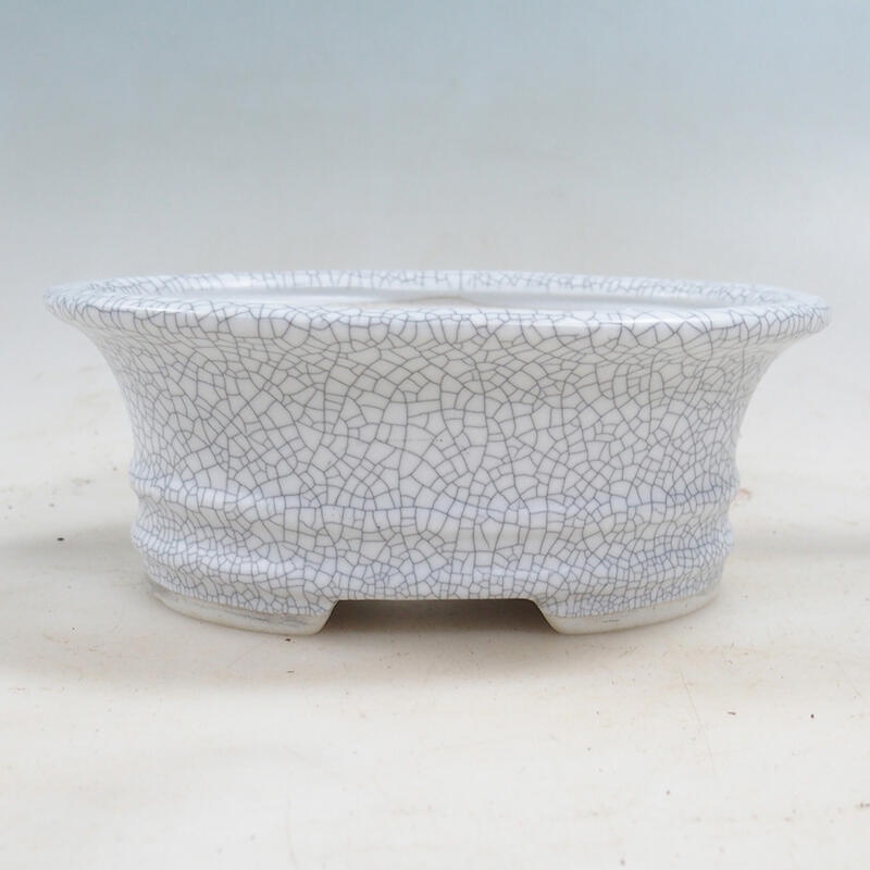 Bonsaischale 14,5 x 11,5 x 5,5 cm, Raku-Farbe