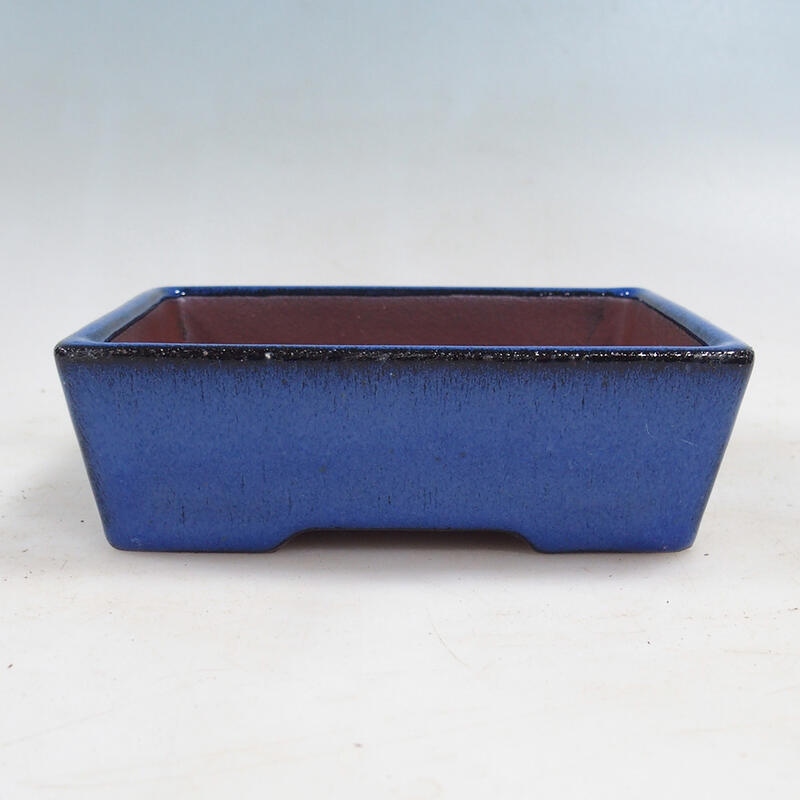 Bonsaischale 14,5 x 11 x 4,5 cm, Farbe blau